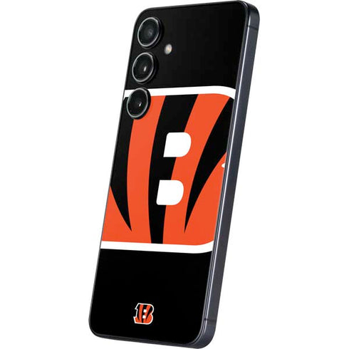 NFL Cincinnati Bengals Large Logo Galaxy S25 Skin